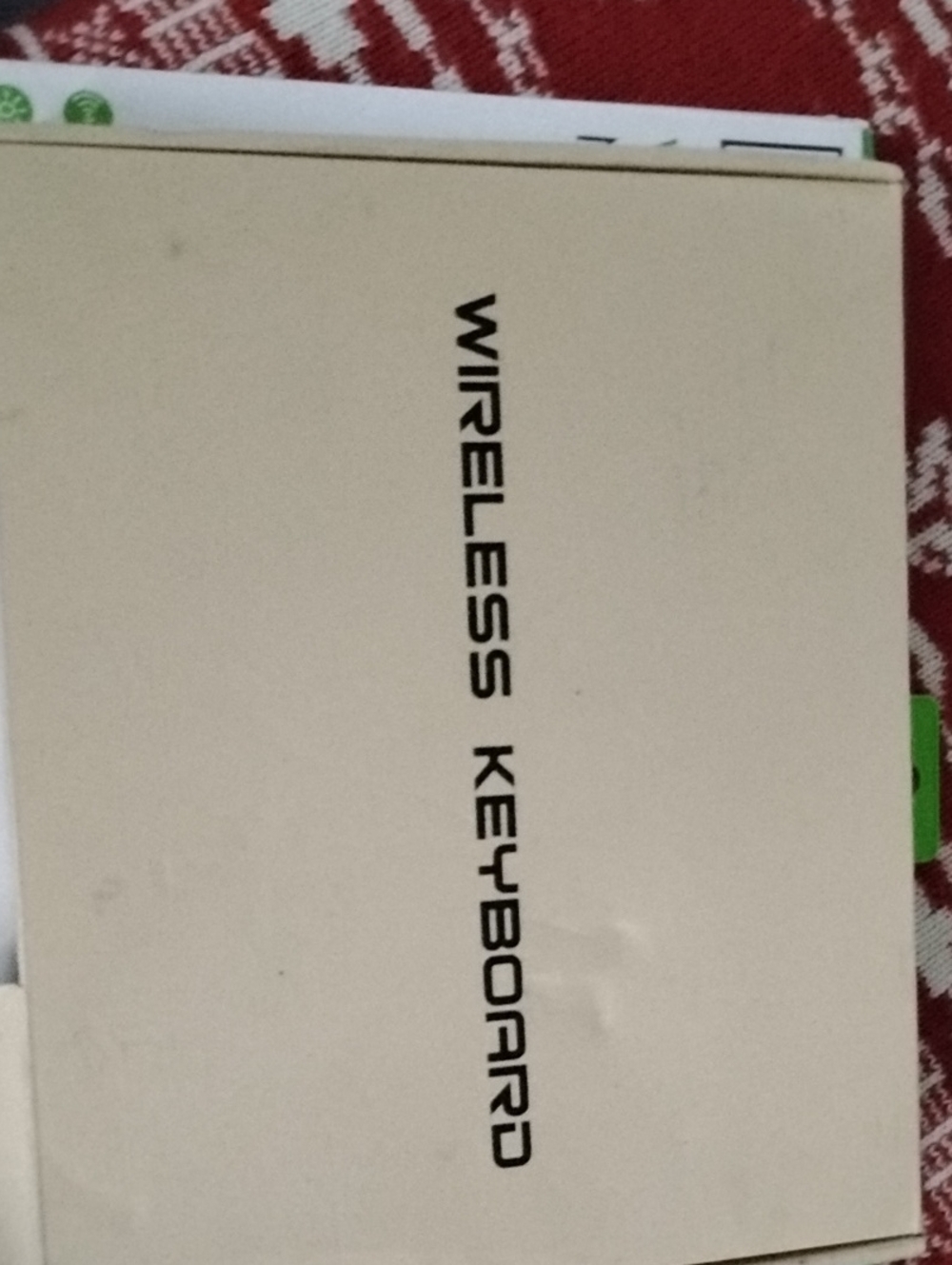 Wireless Keyboard -black